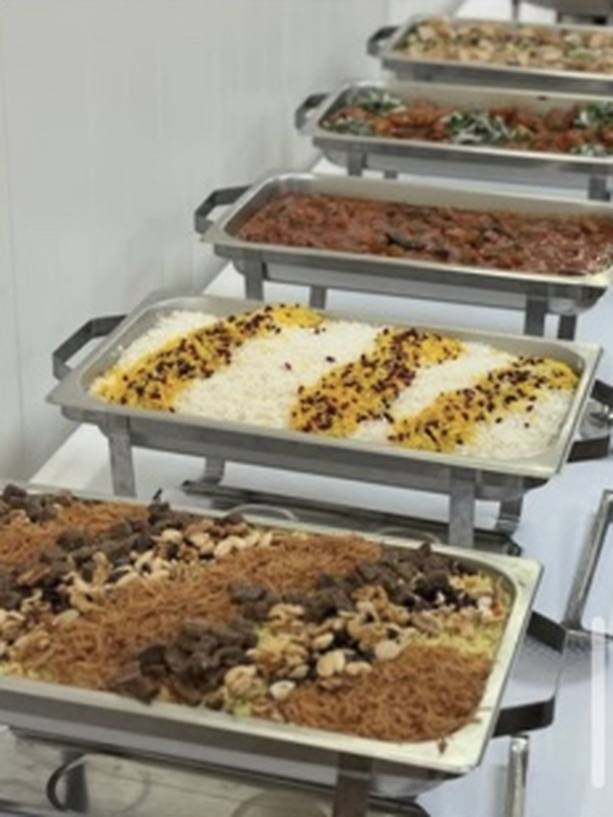 Varm buffet til selskap